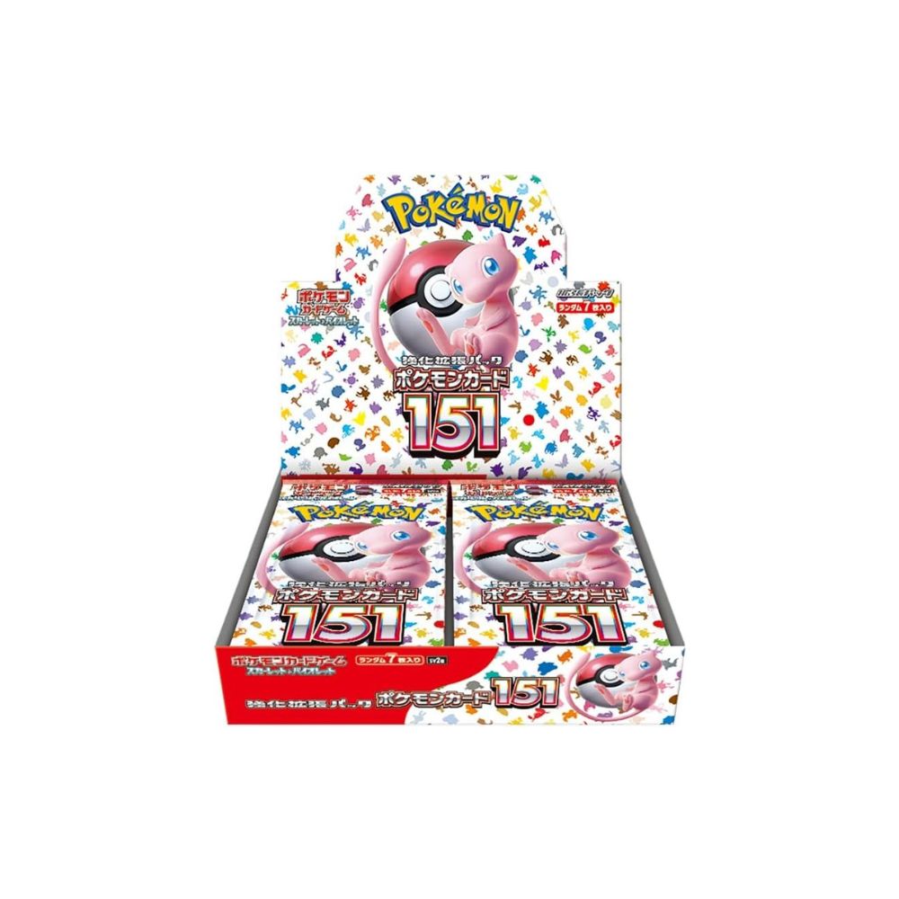 1-25.jpg Buy Pokemon Card 151 Booster Box (Japanese) Wholesale