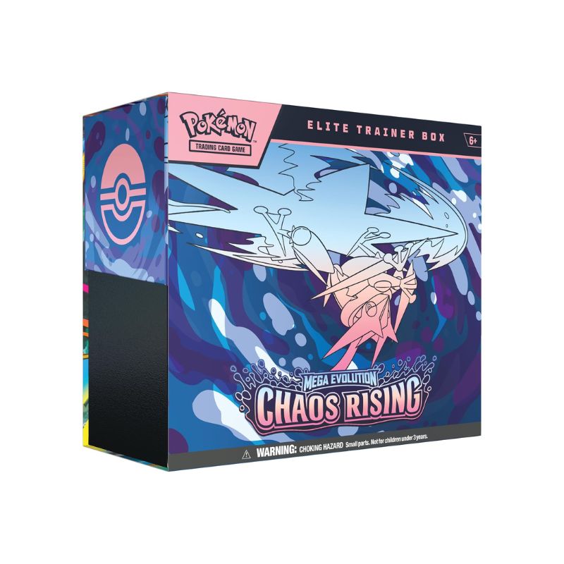 Untitled design (4) Pokémon TCG: Mega Evolution—Chaos Rising Elite Trainer Box