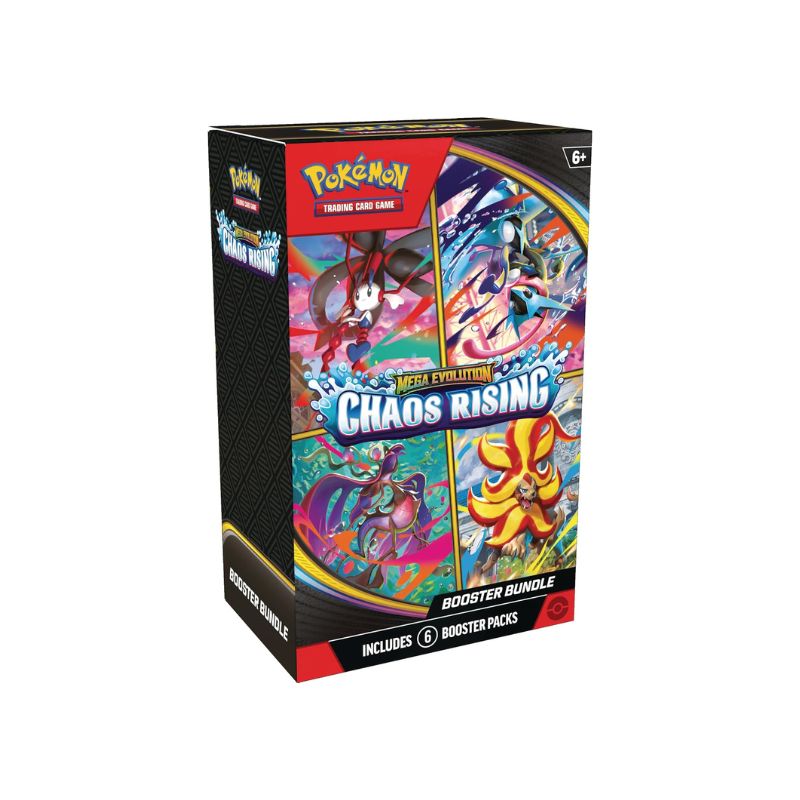 Untitled design (5) Pokémon TCG: Mega Evolution—Chaos Rising Booster Bundle