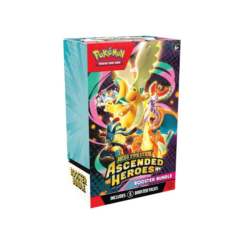 Untitled design (6) Pokémon TCG: Mega Evolution—Ascended Heroes Booster Bundle