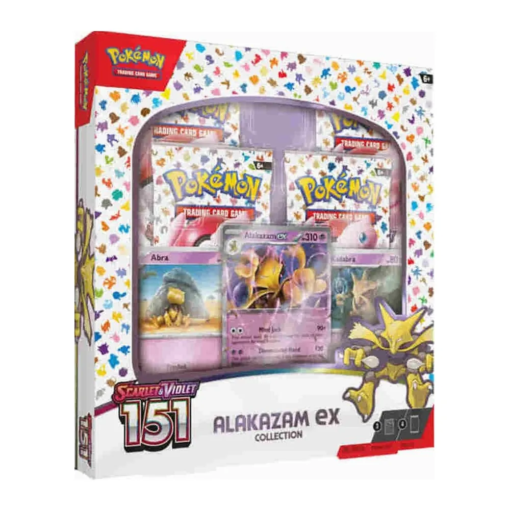 Pokémon TCG 151: Alakazam ex Collection – Case Pack Pokémon TCG 151: Alakazam ex Collection – Case Pack