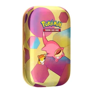 Pokémon TCG 151 Mini Tin – Slowpoke & Sandshrew – Case Pack