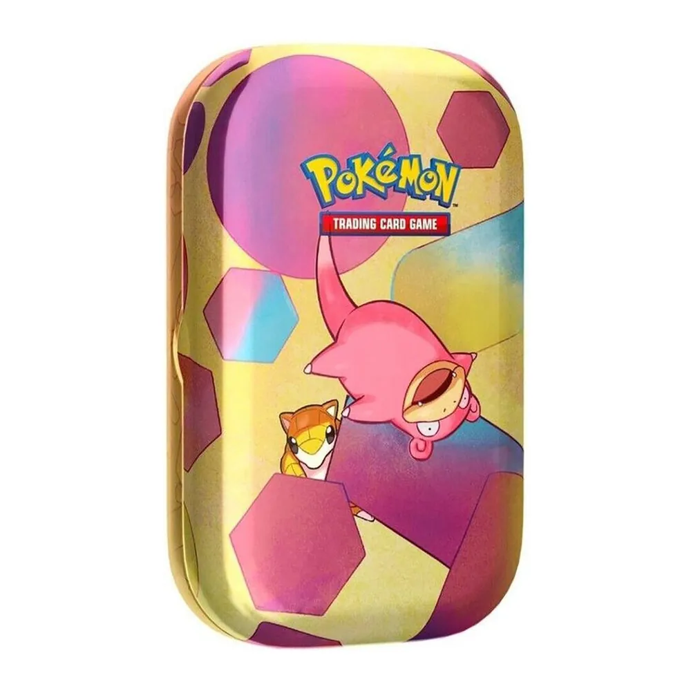 Pokémon TCG 151 Mini Tin – Slowpoke & Sandshrew – Case Pack Pokémon TCG 151 Mini Tin – Slowpoke & Sandshrew – Case Pack