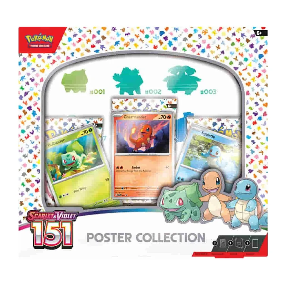Pokémon TCG 151 Poster Collection – Case Pack Pokémon TCG 151 Poster Collection – Case Pack