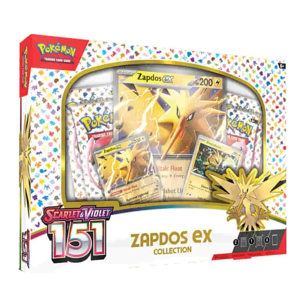 Pokémon TCG 151: Zapdos ex Collection – Case Pack Pokémon TCG 151: Zapdos ex Collection – Case Pack