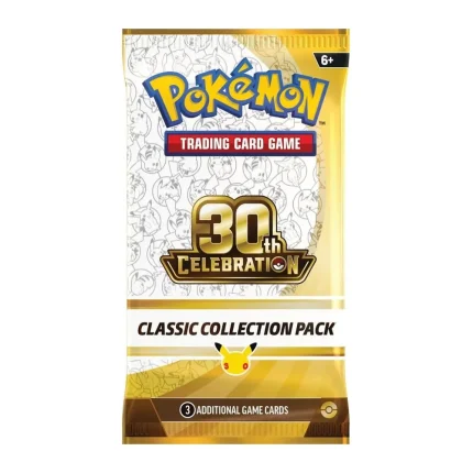Pokémon TCG 30th Celebration Classic Collection Pack – Case Pack