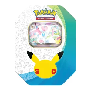 Pokémon TCG 30th Celebration ex Tin – Sylveon ex – Case Pack