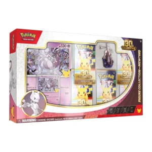 Pokémon TCG 30th Celebration Figure Collection – Mewtwo – Case Pack