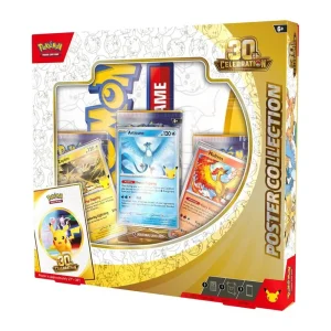 Pokémon TCG 30th Celebration Poster Collection Case – 6 Units