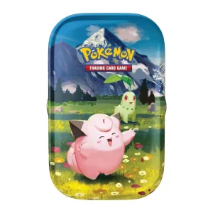 Pokémon TCG Ascended Heroes Mini Tin – Clefairy & Chikorita – Case Pack