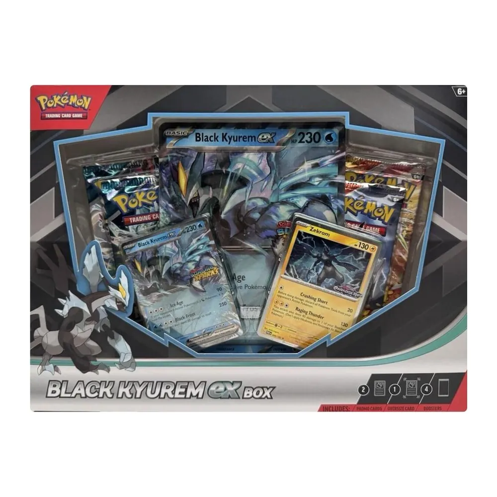 Pokémon TCG Black Kyurem ex Box – Case Pack Pokémon TCG Black Kyurem ex Box – Case Pack