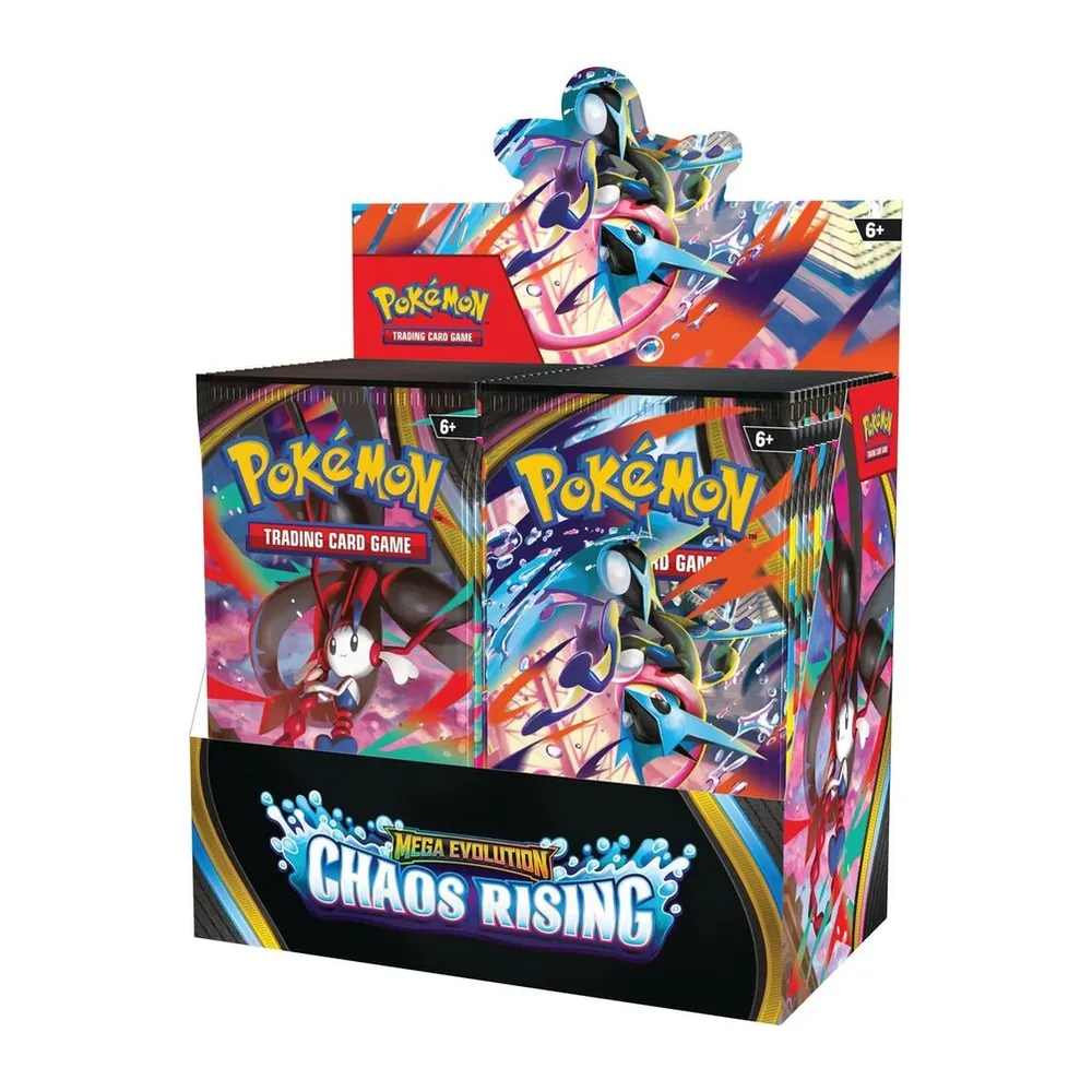 Pokémon TCG Chaos Rising Booster Display Box – 36 Packs – Case Pack Pokémon TCG Chaos Rising Booster Display Box – 36 Packs – Case Pack
