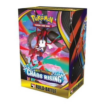 Pokémon TCG Chaos Rising Build & Battle Box – Case Pack