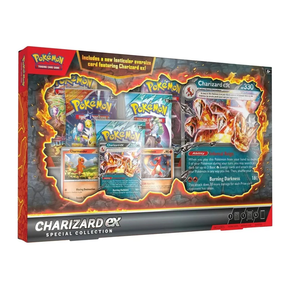 Pokémon TCG Charizard ex Special Collection – Case Pack Pokémon TCG Charizard ex Special Collection – Case Pack