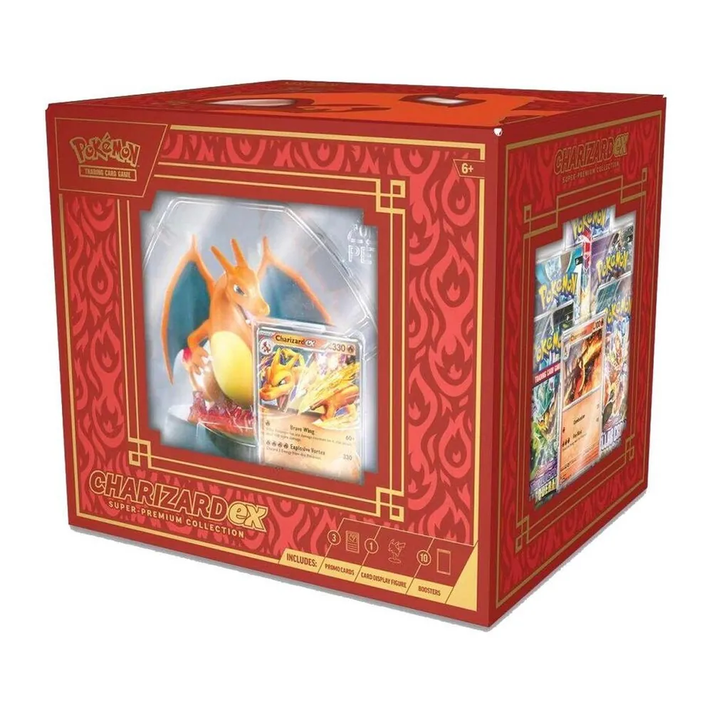 Pokémon TCG Charizard ex Super-Premium Collection – Case Pack Pokémon TCG Charizard ex Super-Premium Collection – Case Pack