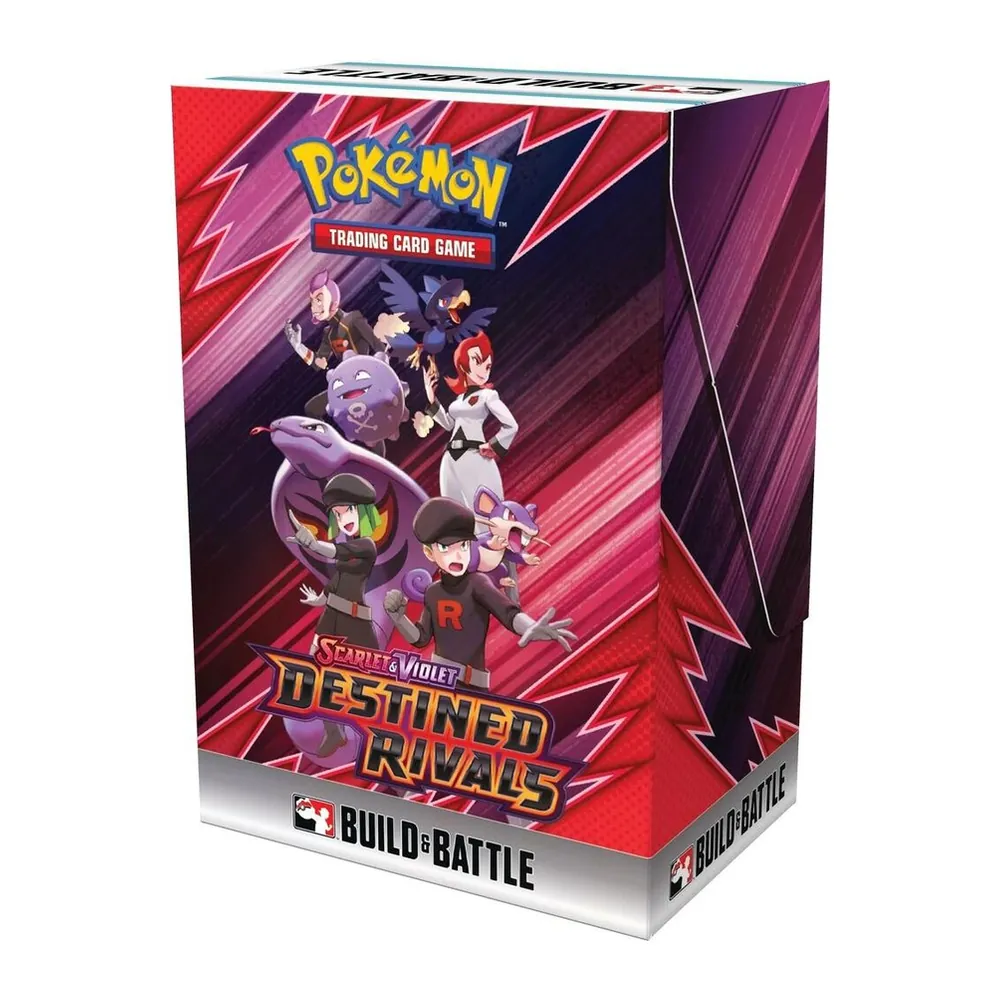 Pokémon TCG Destined Rivals Build & Battle Box – Case Pack Pokémon TCG Destined Rivals Build & Battle Box – Case Pack