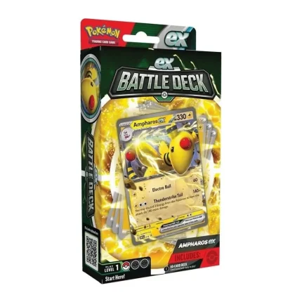 Pokémon TCG ex Battle Deck – Ampharos ex – Case Pack