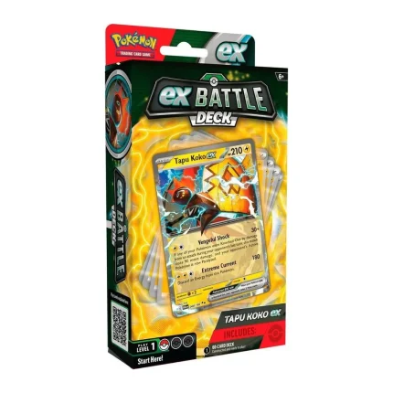 Pokémon TCG ex Battle Deck – Tapu Koko ex – Case Pack