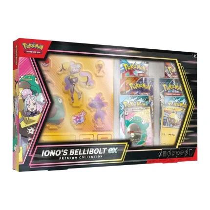 Pokémon TCG Iono’s Bellibolt ex Premium Collection – Case Pack