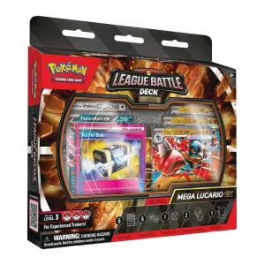 Pokémon TCG League Battle Deck – Mega Lucario ex – Case Pack