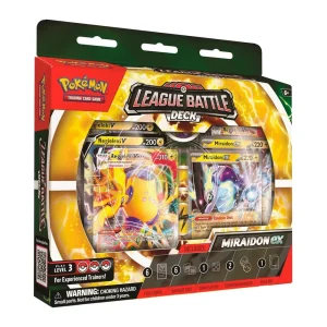 Pokémon TCG League Battle Deck – Miraidon ex – Case Pack