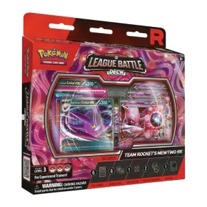 Pokémon TCG League Battle Deck – Team Rocket’s Mewtwo ex – Case Pack