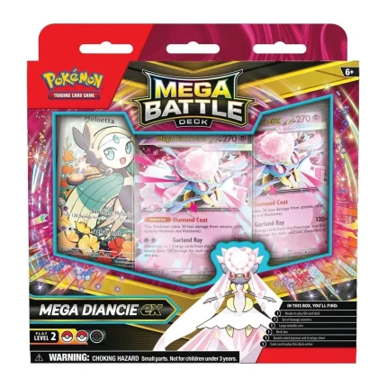 Pokémon TCG Mega Battle Deck (Mega Diancie ex) – Case Pack