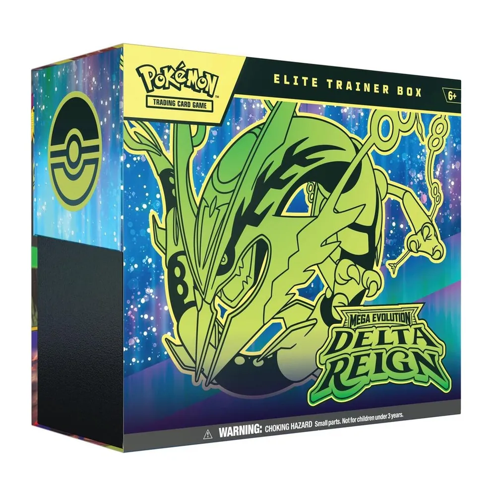 Pokémon TCG Mega Evolution Delta Reign Elite Trainer Box – Case Pack Pokémon TCG Mega Evolution Delta Reign Elite Trainer Box – Case Pack