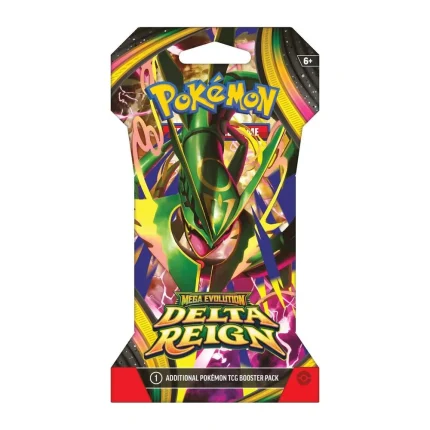 Pokémon TCG Mega Evolution Delta Reign Sleeved Booster Pack – Case Pack