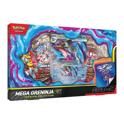 Pokémon TCG Mega Greninja ex Premium Collection – Case Pack
