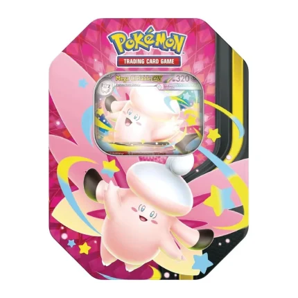 Pokémon TCG Mega Moonlit Tin – Mega Clefable ex – Case Pack