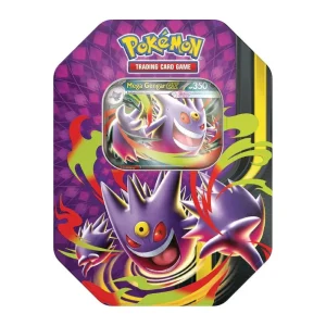 Pokémon TCG Mega Moonlit Tin – Mega Gengar ex – Case Pack