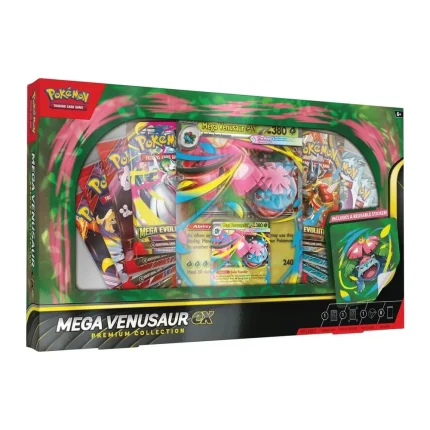 Pokémon TCG Mega Venusaur ex Premium Collection – Case Pack