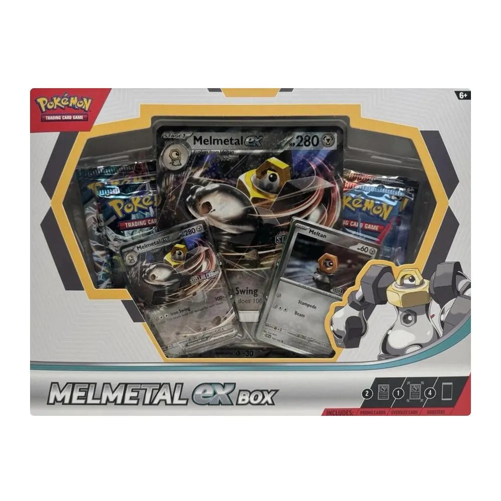 Pokémon TCG Melmetal ex Box – Case Pack Pokémon TCG Melmetal ex Box – Case Pack