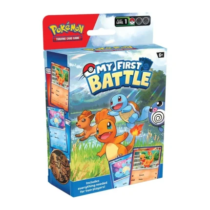Pokémon TCG My First Battle – Charmander & Squirtle – Case Pack