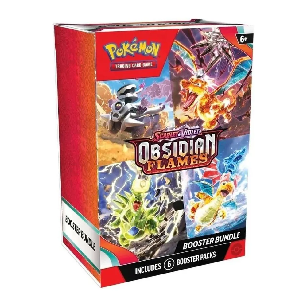 Pokémon TCG Obsidian Flames Booster Bundle – Case Pack Pokémon TCG Obsidian Flames Booster Bundle – Case Pack