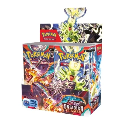 Pokémon TCG Obsidian Flames Booster Display Box – 36 Packs – Case Pack