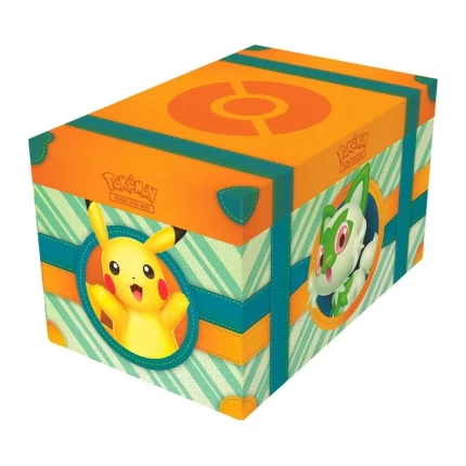 Pokémon TCG Paldea Adventure Chest – Case Pack