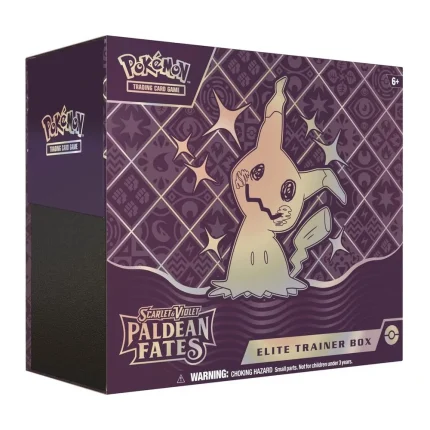 Pokémon TCG Paldean Fates Elite Trainer Box – Case Pack