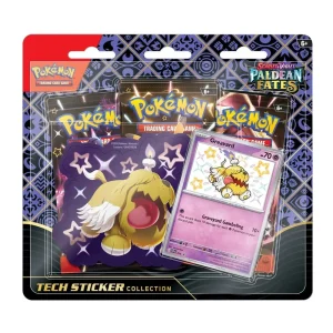 Pokémon TCG Paldean Fates Tech Sticker Collection – Greavard – Case Pack