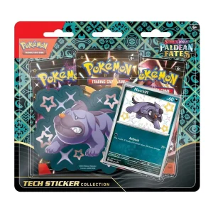 Pokémon TCG Paldean Fates Tech Sticker Collection – Maschiff – Case Pack