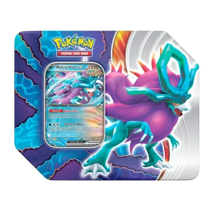 Pokémon TCG Paradox Clash Tin – Walking Wake ex – Case Pack