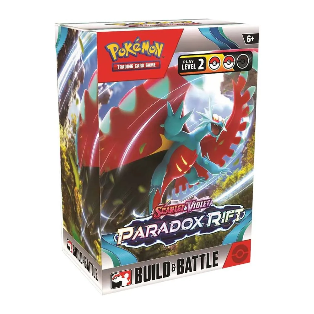 Pokémon TCG Paradox Rift Build & Battle Box – Case Pack Pokémon TCG Paradox Rift Build & Battle Box – Case Pack