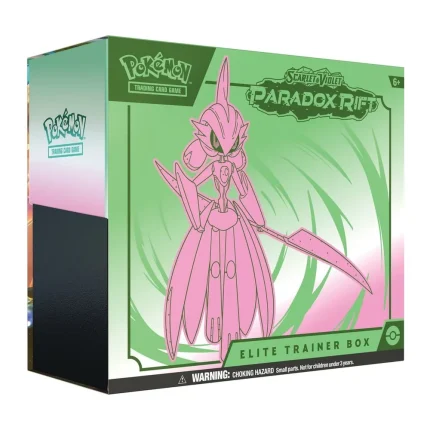 Pokémon TCG Paradox Rift Elite Trainer Box – Iron Valiant – Case Pack