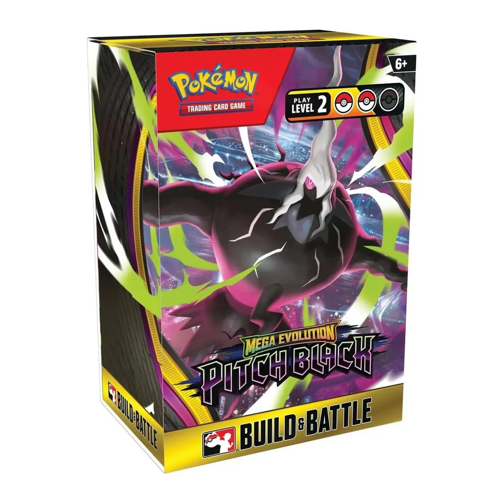 Pokémon TCG Pitch Black Build & Battle Box – Case Pack Pokémon TCG Pitch Black Build & Battle Box – Case Pack