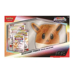 Pokémon TCG Prismatic Evolutions Accessory Pouch Special Collection – Case Pack