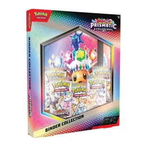 Pokémon TCG Prismatic Evolutions Binder Collection – Case Pack