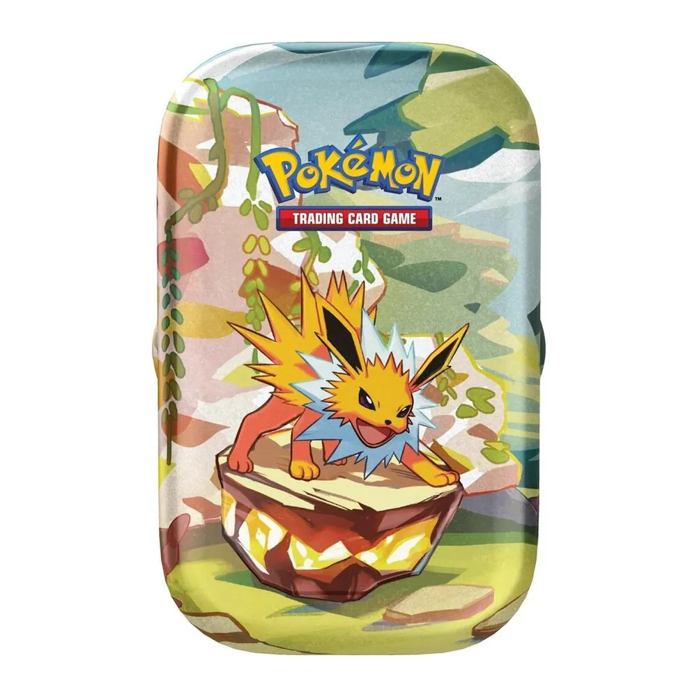 Pokémon TCG Prismatic Evolutions Mini Tin – Jolteon – Case Pack Pokémon TCG Prismatic Evolutions Mini Tin – Jolteon – Case Pack