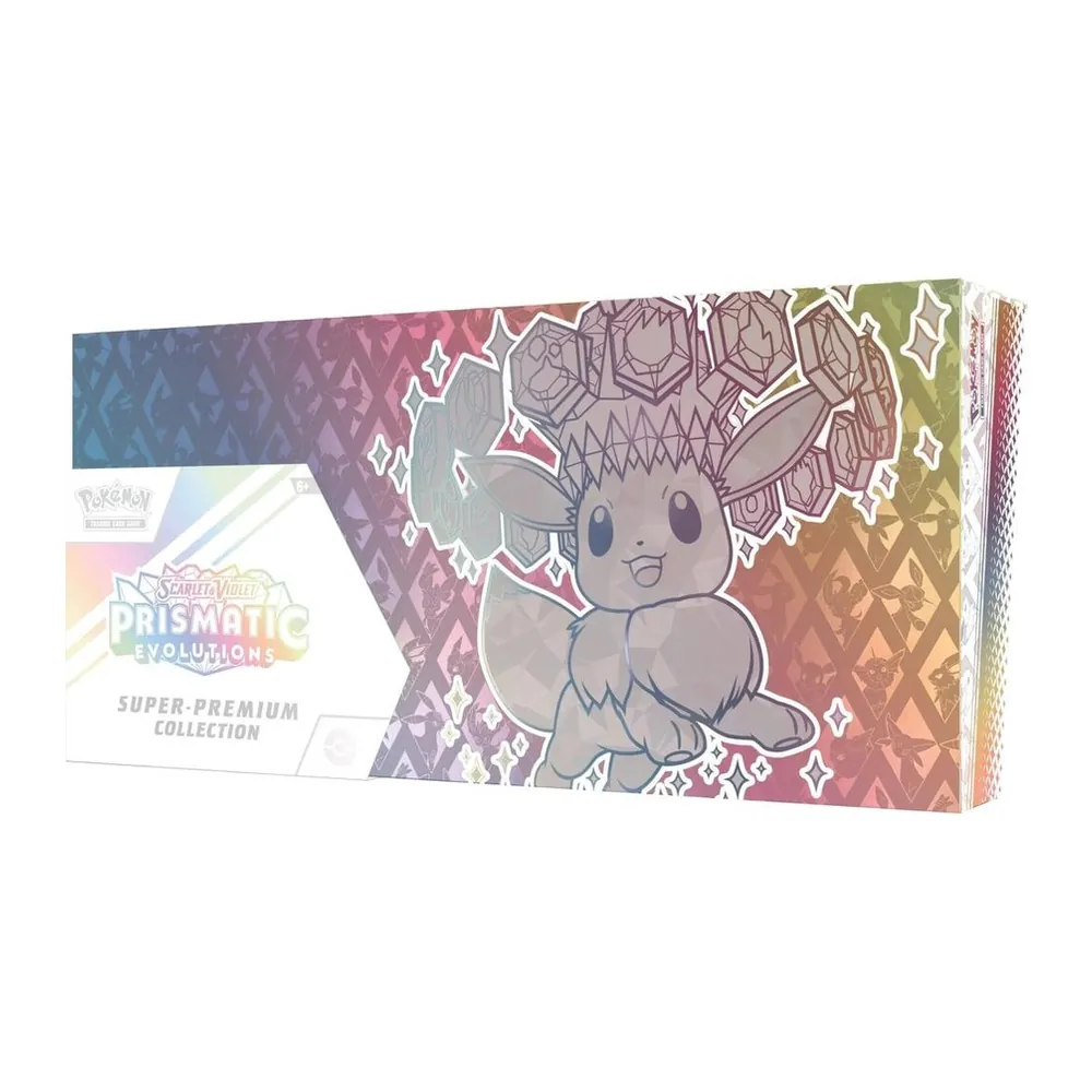 Pokémon TCG Prismatic Evolutions Super-Premium Collection – Case Pack Pokémon TCG Prismatic Evolutions Super-Premium Collection – Case Pack