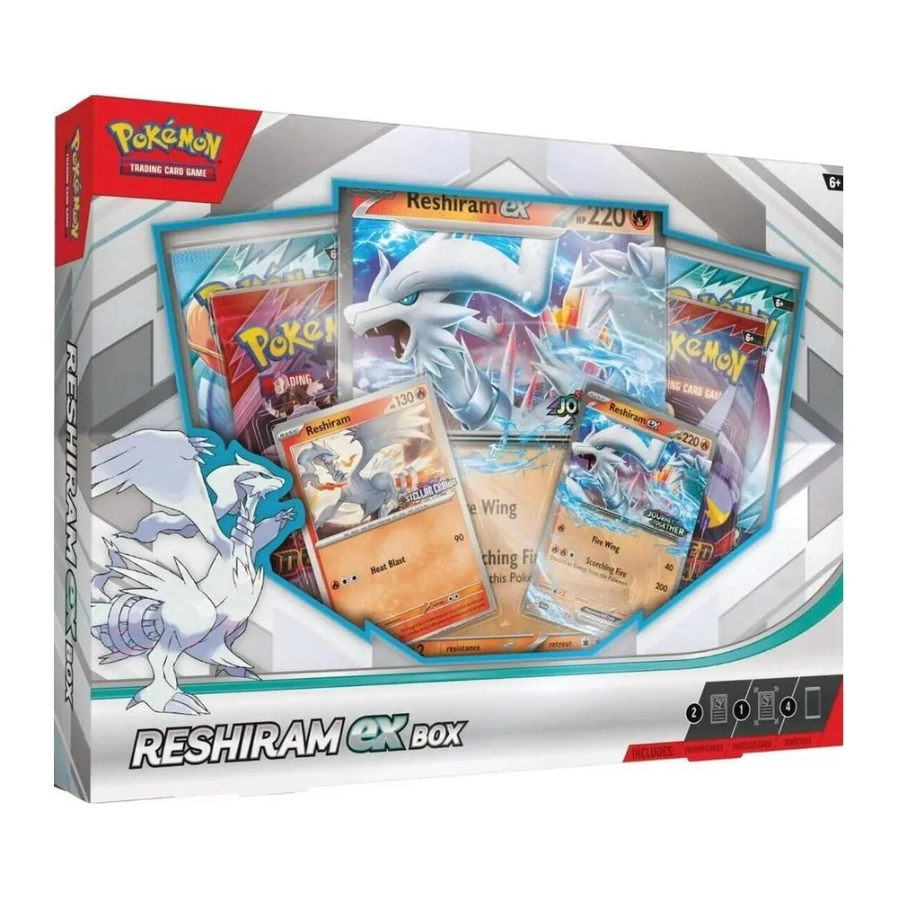 Pokémon TCG Reshiram ex Box – Case Pack Pokémon TCG Reshiram ex Box – Case Pack